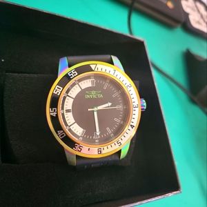 Invicta Specialty Men's Watch - 45mm Black Silcone band